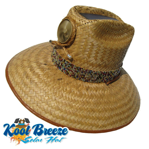 Mens &Womens Kool Breeze Solar Thurman Hat,Straw hat,Solar Cooling Hat,Solar NEW