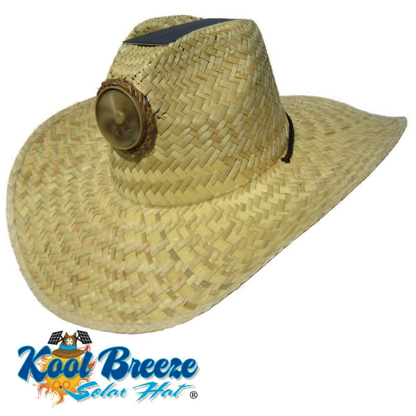 Mens Kool Breeze Solar Gentlemen's Hat, Straw hat, Cooling Hat, Solar NEW