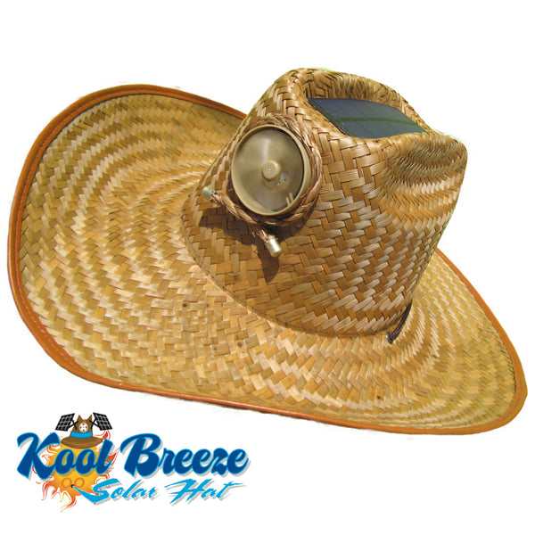 Mens Kool Breeze Solar Cowboy Hat.