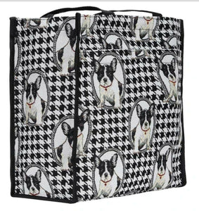 Signare Womens Fashion Tapestry Shopper Bag Shoulder Bag French Bulldogs Design