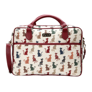 Tapestry CHEEKY CAT COMPUTER LAPTOP BAG CASE 15.6".
