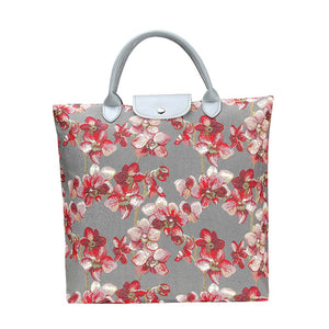 Tapestry ORCHID FOLDAWAY GROCERY BAG.