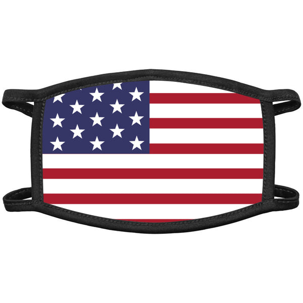 FASHION FACE MASK Washable Reusable Montana West Style American Flag.