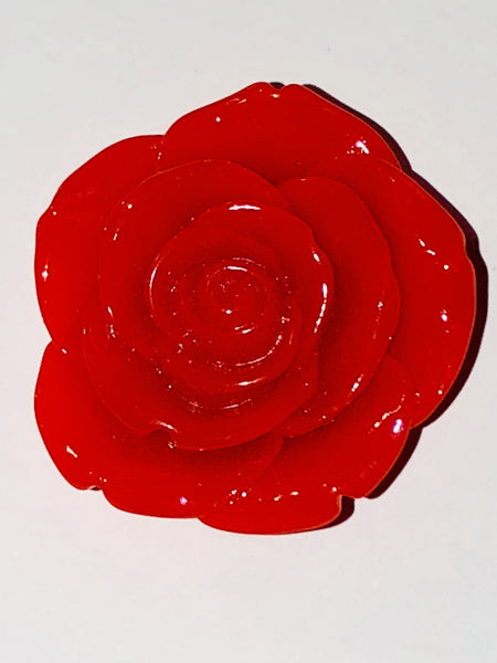 Attractables Custom Purse Jewelry-Magnet Key holder Red Rose.